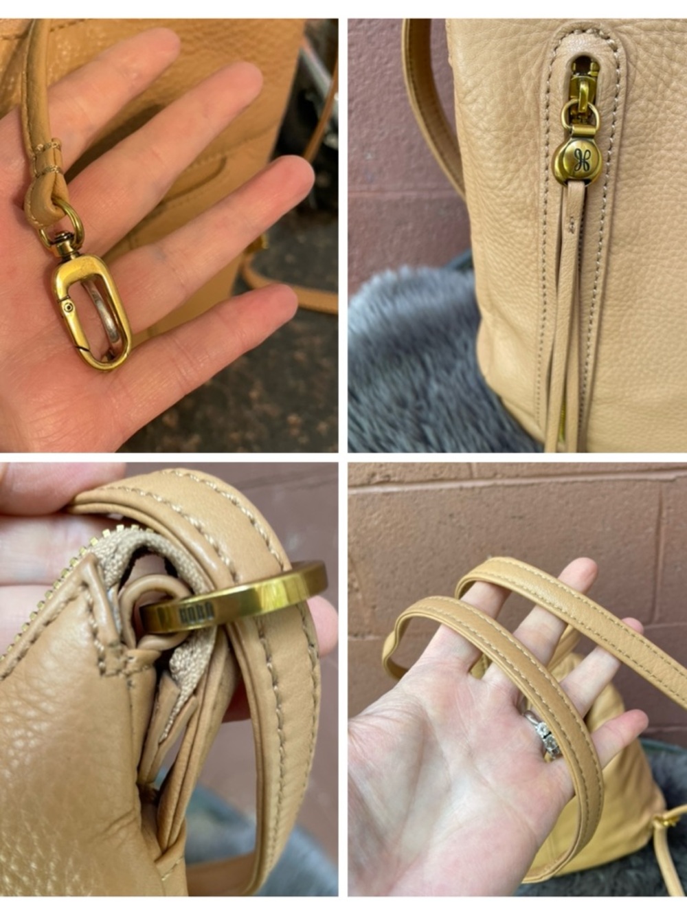 HOBO Merrin Convertible Leather Bucket Backpack to Shoulder Bag - Picture 13 of 14